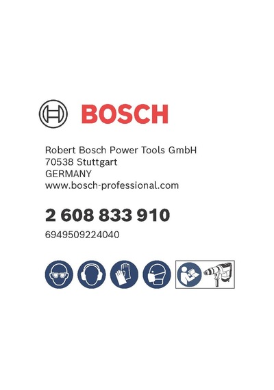 Bosch Professional Accessories Sds Plus-5 X: Set 5 Uds: 5, 6, 6, 8, 10 5