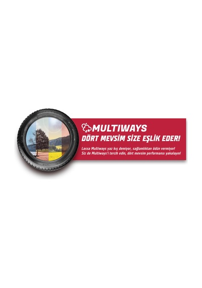 Lassa 195/55R16 Multiways 91V Xl 4Mevsim Lastik 2021 Tarih