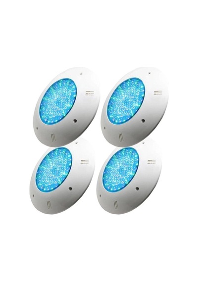 4 Adet 30 Watt Led Turkuaz Sıva Üstü Havuz Lambası Tenda 12 Volt 07810982