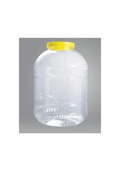 Kapaklı Şeffaf Gövde Turşu Bidonu - 10 Litre Kapasite 2.8 L