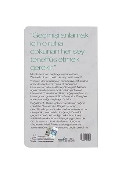 Thales Her Şeyin Yok Olduğu Anda Bile Bir Ümit Vardır