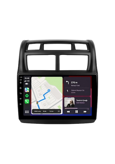 Kia Sportage 2009-2010 Android Multimedya Carplay Android Auto Navigasyon Kameralı 8gb Ram 64gb 9"