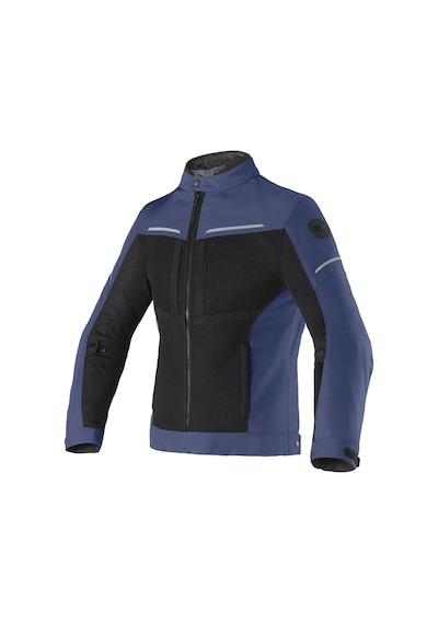 Clover Netstyle-3 Wp Korumalı Motosiklet Montu Siyah Mavi