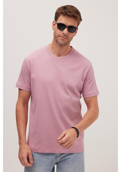 Tudors Unisex Relax Fit Rahat Kesim %100 Pamuk Yumuşak Dokulu Hafif Kalın Lila Bisiklet Yaka Tişört-34944 Lila Tudors Unisex Relax Fit Rahat Kesim %100 Pamuk Yumuşak Dokulu Hafif Kalın Lila Bisiklet Yaka Tişört-34944 Lila