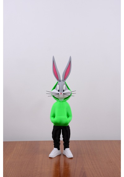 Bugs Bunny Figürü - Özel Tasarım 36 Cm Yeşil - 693897402