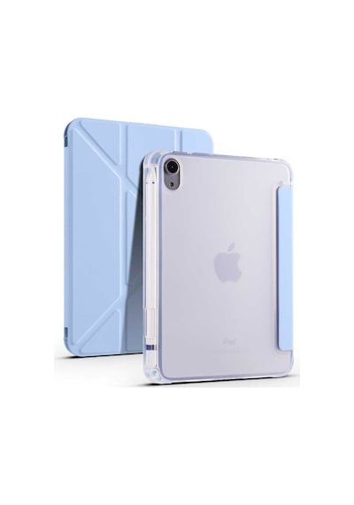 Apple Uyumlu iPad Mini 2021 (6.Nesil) Tri Folding Smart With Pen Case