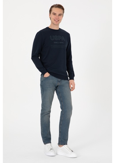 U.s. Polo Assn. Erkek Lacivert Sweatshirt 50308693-vr033 Lacıvert