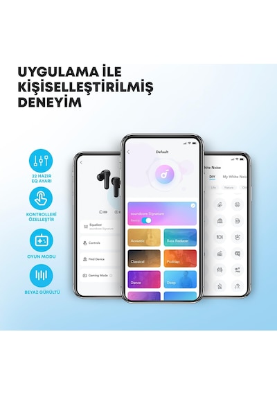Anker Soundcore P20i Kulak İçi Bluetooth Kulaklık, 10 Mm Sürücüler, Ayarlanabilir Eq, 30 Saat Çalma Süresi, Ipx5 Diğer Anker Soundcore P20i Kulak İçi Bluetooth Kulaklık, 10 Mm Sürücüler, Ayarlanabilir Eq, 30 Saat Çalma Süresi, Ipx5 Diğer