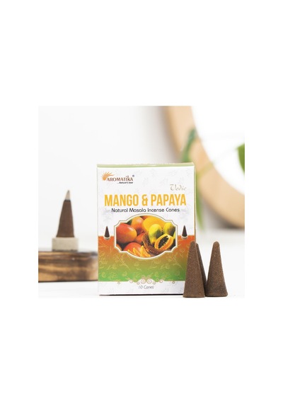 Aromatika Manga & Papaya Aromalı Konik Tütsü