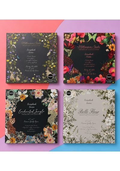 Scrapbook Desen Defteri 15x15 Cm Karışık Model