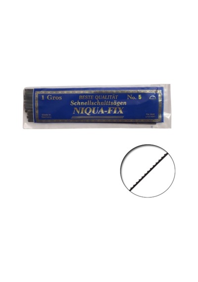 Kıl Testere No. 5 Alman NIQUA FIX