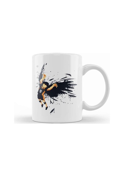 Haikyuu Kageyama Minimalist Kupa Bardak Porselen Karışık