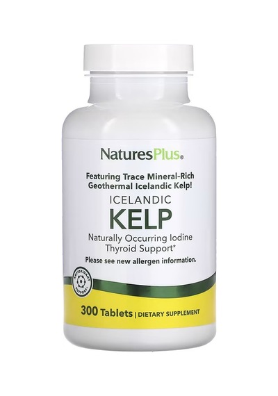 Naturesplus, Icelandic Kelp, Thyroid Support İzlanda Yosunu 300