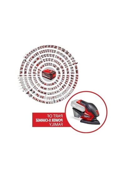 Çok Amaçlı Kablosuz Zımpara - 18v Lityum-iyon