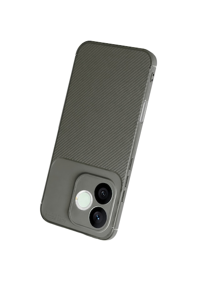 Newface - 467 - Huawei Honor 600 Lite Auto Focus Karbon Kapak - Csmo-tex - - Gri