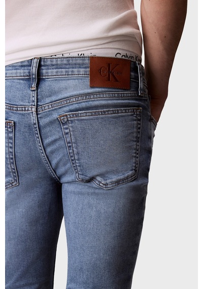 Calvin Klein Erkek Kot Pantolon Lv04rc712g X6s Mavi Mavi