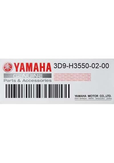 Yamaha Ybr 125 Or.  Km Teli 3D9-H3550-02