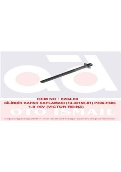 REINZ 14-32155-01 SİLİNDİR KAPAK SAPLAMASI 306 406 1.8 16V
