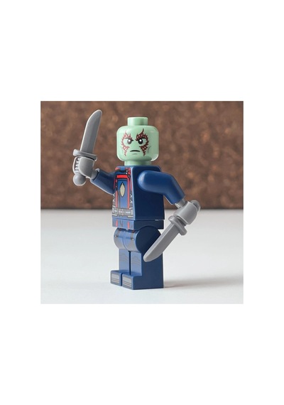 Orjinal Drax Sh0879 Minifigür Marvel Guardians Of The Galaxy 3
