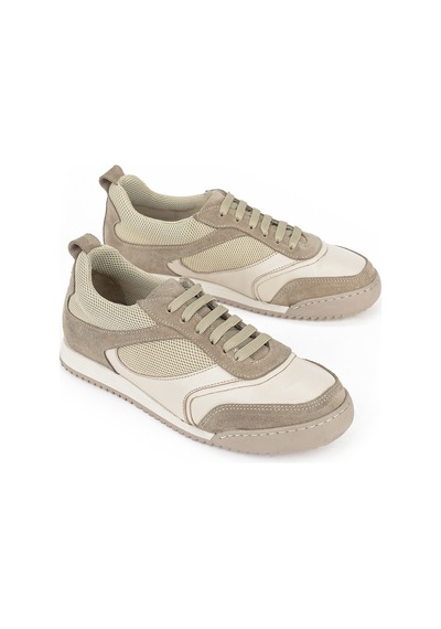 Ziya Kadın Hakiki Deri Günlük Sneaker 1611022z2709 Bej 1611022z2709 340 36