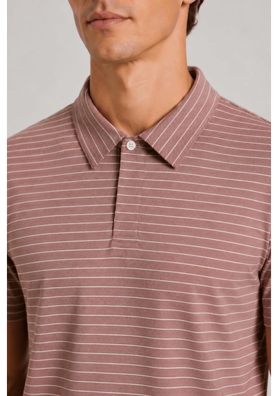 Alexander Gardi Düğme Detaylı Polo T-shirt Bordo