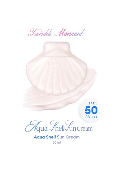 Nemlendirici, İnci Işıltılı, Hafif Yapılı Güneş Kremi Aqua Shell Sun Cream Spf50+ Pa++++