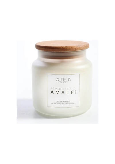 Aurelia Geneve Atmosfera Di Amalfi - Wild Fig & Jasmine - İncir & Yasemin Kokulu Mum 450 G