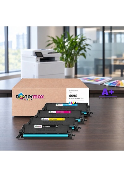 Samsung Clt-609s Cmyk Uyumlu Toner Seti A Plus / Clp-770 / Clp-775 / Clt-k609s / Clt-c609s / Clt-m609s / Clt-y609s