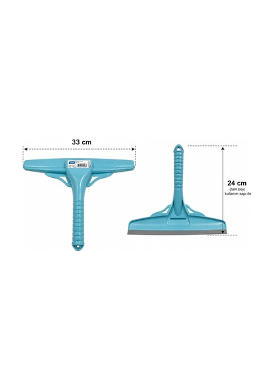 Büyük Cam Sil 33 Cm Profesyonel Silikon Cam Çekçek, Ayna, Duşakabin, Fayans Ve Araç Camı İçin İz Bırakmayan Cam Temizleme Aparatı Çekpas, Mop, Camsil, Çek Pas