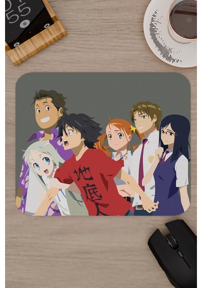 Anohana Anime V1 - 22x18 Gaming Kauçuk Kaymaz Taban Mouse Pad Fare Altlığı