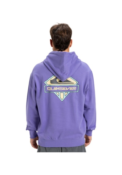 Quıksılver Quiksilver Apog Heritage Hoodie Erkek Mor Sweatshirt Pmg0 Mor