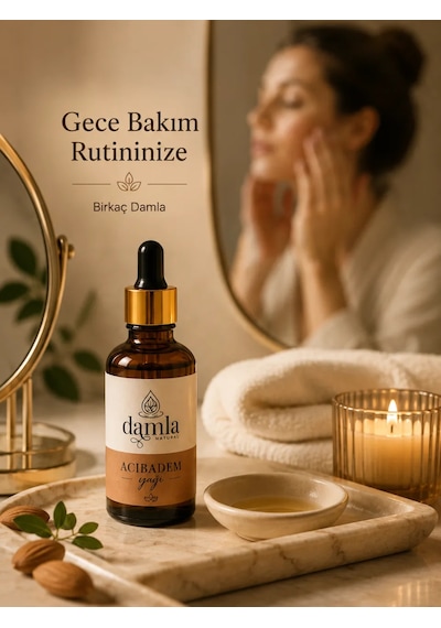 Biodamla Natural Acıbadem Yağı 20 Ml