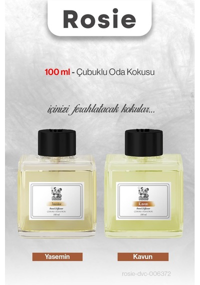 Rosıe Yasemin Ve Kavun 100 Ml Çubuklu Oda Kokusu Fresh