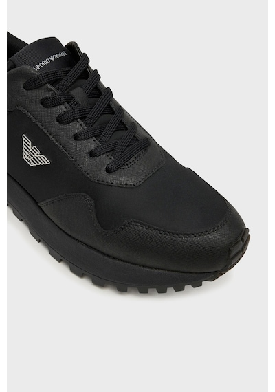Emporio Armani Erkek Ayakkabı Em003738 Af19532 Mc005 Siyah Siyah