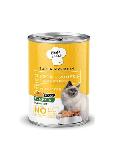 Pumpkin Pate Chicken Tavuklu Balkabaklı Tahılsız Ezme Yetişkin Kedi Konservesi 400 Gr