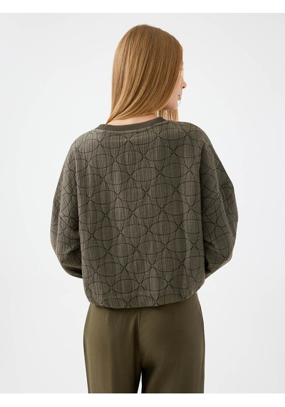 Loft Haki Kadın Sweatshirt Lf2041190 Haki