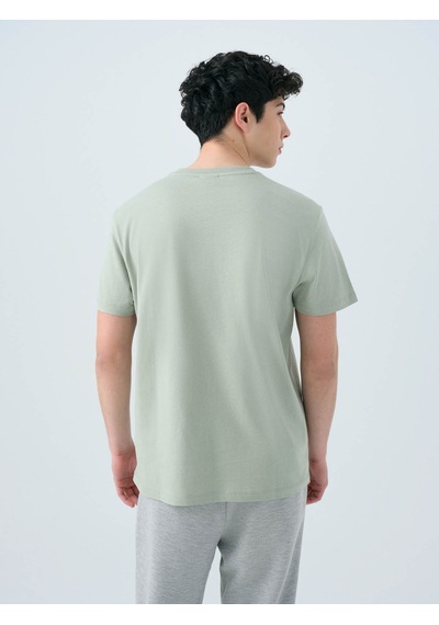 Loft Regular Fit Açık Yeşil Erkek T-shirt Lf2038728 Açik Yeşil