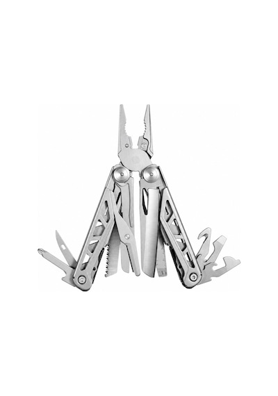 Wolf Multitool Çok Amaçlı Pense Çakı Yıldız Işığı Gümüş Katlanabilir Kamp Ve Edc El Aleti