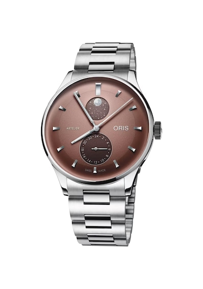 Oris Artelier Complication 39.50 Mm Otomatik Saat 01 782 7811 405 Kahverengi