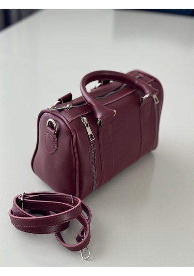 Öznora El Ve Omuz Çanta Dolce City Model Bordo
