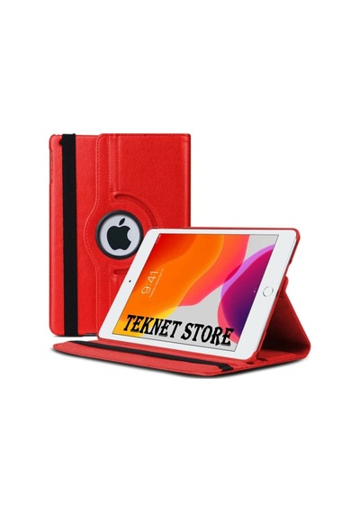 Apple Uyumlu iPad 5. 6. Nesil 2017 2018 9.7 Inc Tablet Standlı 360 Dönebilen Kılıf Kalem Ekran Koruyucu Kılıf