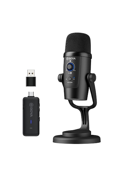 Boya BY-PM500W Kablolu - Kablosuz USB Condenser Mikrofon