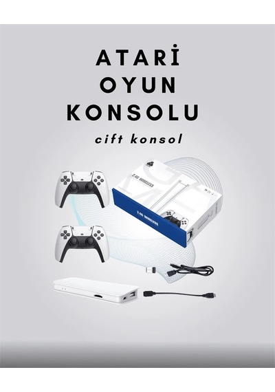 Mey İthalat 4k Destekli Bluetooth Retro Oyun Konsolu - M15 Modeli