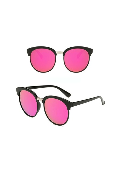 Uv 400 Unisex Gözlük Mercury Reklektif Renkli Lensler Retro Gözlük