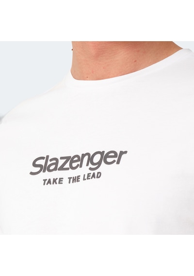 Slazenger VOITTO Erkek  Beyaz Tişört