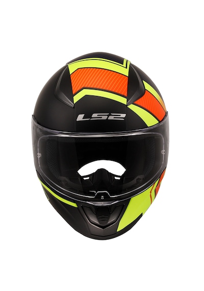 Ls2 Rapıd 2 Extra Full Face Motosiklet Kaskı Mat Neon Sarı - Mavi
