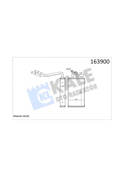 Kalorıfer - 859 - Radyatoru Transıt V347 - Almparca - 06 Klımalı