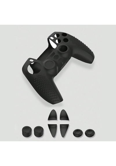 Ps5 Dualsense Uyumlu Ultra Kalite Yumuşak Silikon Kılıf Gamepad Joystıck Koruyucu