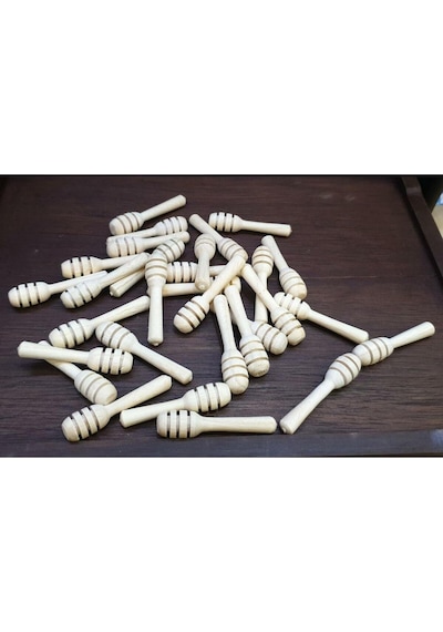 Ahşap & Tahta 50 Li Magnet İçin Mini Bal Kaşığı Klasik 6,5 Santim Magnet,düğün,nişan,kına,dekorasyon