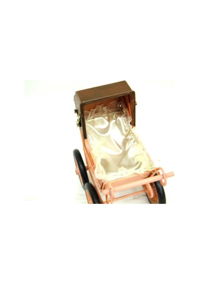 Dekoratif Metal Bebek Arabası Biblo Vintage Hediyelik Arbltgsgjq3dub3q01ı